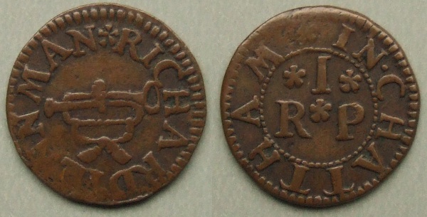 Chatham, Richard Jennman farthing Chatham, Richard Jennman farthing